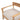 charmydecor close up of Mallorca outdoor club chair curved armrests and beige seat cushion