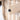 charmydecor close up of non slip foot pad on light white acacia wood patio dining chair leg