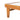 charmydecor close up of Summerland teak finish acacia wood chaise lounge frame and tapered leg detail