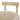 Charmydecor counter stool close-up showing solid wood backrest detail with natural grain and handcrafted finish above genuine sheepskin seat