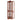 charmydecor curio cabinet with open glass doors showing interior shelves