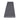 Charmydecor dark gray chaise lounge cushion underside with securing straps for outdoor lounger frame