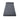 harmydecor dark gray tri-fold outdoor chaise lounge cushion with headrest and secure tie straps