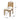 charmydecor dimension guide for outdoor armless acacia wood dining chair with beige cushion