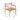charmydecor dimensions diagram of acacia wood outdoor dining armchair