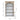 Charmydecor dimensions image of 47 inch wide by 82 inch tall distressed wood arched bookshelf