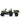 Charmydecor electric kids tractor side profile ride on tractor green body design