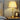 CharmyDecor elegant brass crystal table lamp with warm light turned on