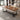 CharmyDecor executive desk with smooth drawers and walnut wood surface