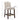 Charmydecor fabric counter stool product dimensions showing height width and seat measurements for 26 inch counter stool