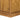 Charmydecor farmhouse bookcase base molding and side panel detail in acacia wood finish