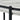 charmydecor faux white marble bar cart corner detail showing slim safety railing
