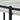 charmydecor faux white marble bar cart corner detail showing slim safety railing
