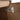 CharmyDecor floating bathroom vanity close-up of the door hinge and oak-look wood-grain surface