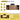 CharmyDecor floating bathroom vanity storage layout graphic with closed and open cabinet views