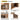 CharmyDecor floating bathroom vanity with sink detail collage highlighting the door hinge, inset rear rail, and beveled door edge.