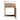 CharmyDecor floating bathroom vanity with sink, front view with the door open to show the interior compartment.