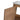 CharmyDecor floating double sink bathroom vanity close-up showing the beveled door edge and oak-look grain.