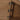 Close-up of cabinet door hinges and oak-look surfaces on the CharmyDecor floating double sink vanity.