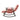 charmydecor foldable pink velvet rocking chair showing compact space saving design
