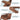 Charmydecor folding Adirondack chair detail showing wide armrests slatted seat and wood frame