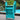 Charmydecor folding lake blue Adirondack chair folded for compact outdoor storage