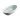 CharmyDecor freestanding solid surface bathtub overhead angle showing the elongated oval basin filled with water.