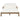 Wooden outdoor daybed with white cushions on a white background