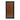 charmydecor full length mirror back view with brown manufactured wood panel