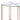 charmydecor glass top side table close up of clear glass top and champagne frame