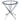 Charmydecor glass top side table with round tempered glass top and chrome metal base
