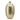 Gold vase on a white background
