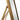 Charmydecor gold frame mirror side angle showing standing support frame structure and stability