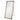 Charmydecor gold frame mirror side angle showing standing support frame structure and stability