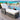 charmydecor gray wicker outdoor chaise lounge with beige cushion beside a luxury pool