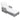 charmydecor gray wicker outdoor chaise lounge with beige cushion on white background