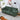 charmydecor green chenille three seat couch top angled view in bright living room