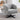 charmydecor grey cuddle swivel accent chair with wrap around back and arms