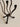 charmydecor hand forged iron candle holder base with three leg support