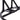 Close-up of a black metal bike frame on a white background