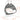 Hanging chair with dimensions labeled on a white background