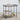 charmydecor industrial 3-tier wood and metal rolling bar cart with black frame and wheels