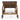 charmydecor Jason outdoor chaise lounge back view showing acacia wood slats adjustment frame and rear wheels
