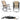 Charmydecor khaki folding patio rocking chair dimensions and fold-flat storage measurements
