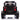 Charmydecor Kids UTV rear view showing LED tail lights, sturdy frame, and dual seat back design