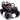 Charmydecor Kids UTV dual seat off-road ride on car full view with LED light bar and aggressive styling