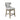 Side angle kitchen counter swivel stool CharmyDecor reclaimed grey wood legs detail