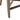 Bronze kickplate detail on CharmyDecor kitchen counter swivel stool footrest protection