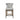Front view kitchen counter swivel stool CharmyDecor upholstered wingback counter stool