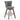 CharmyDecor kitchen counter swivel stool side angle showcasing ergonomic backrest and 360 swivel seat design